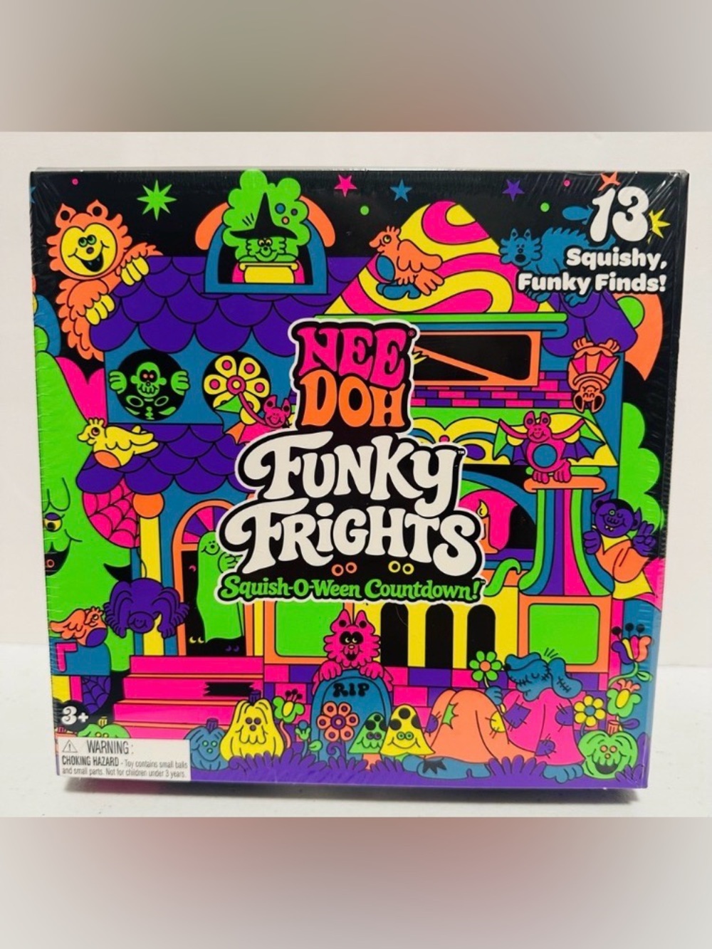 Funky Frights Squish-O-Ween Countdown - RARE, NEW